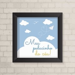 Quadro Infantil Meu Pedacinho do Céu Menino - comprar online