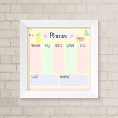 Quadro Planner Frutas