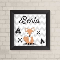 Quadro com Nome Raposinha Menino - comprar online