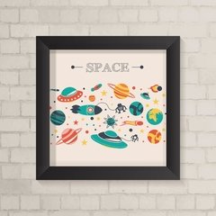 Quadro Infantil Space - comprar online