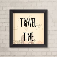 Quadro Casa Travel Time - comprar online