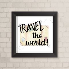 Quadro Casa Travel the World - comprar online