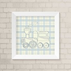 Quadro Infantil Trem