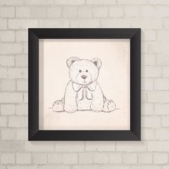 Quadro Infantil Urso - comprar online