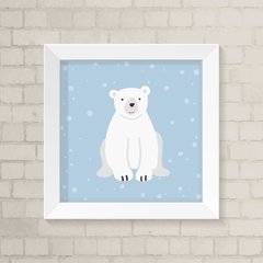 Quadro Infantil Urso Polar