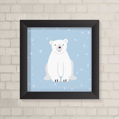 Quadro Infantil Urso Polar - comprar online