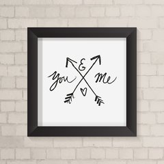 Quadro Casa You & Me - comprar online