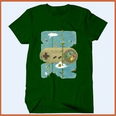 Camiseta Mario World - Camisetas Rápido Shop