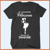 Camiseta As verdadeiras princesas nascem em janeiro - Camisetas Rápido Shop