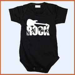 Body para bebê - Rock and roll