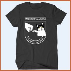 Camiseta Gato - Melhores amigos para a vida toda - comprar online