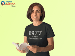 Camiseta 1977 - O ano das melhores