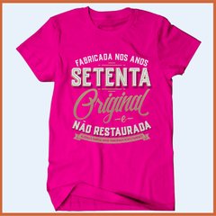 Camiseta Fabricada nos anos setenta - Original - comprar online