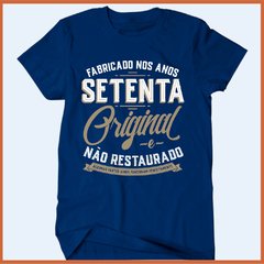 Camiseta Fabricado nos anos setenta - Original - comprar online