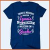 Camiseta Todas as mulheres nascem iguais mas as melhores nasceram em junho