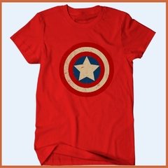 Camiseta Capitão América - Camisetas Rápido Shop