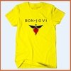 Camiseta Bon Jovi Coração com Asas - comprar online