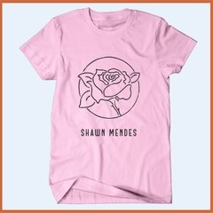 Camiseta Shawn Mendes - Rosa