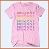 Camiseta Bon Jovi Arco-íris