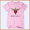 Camiseta Bon Jovi Coração com Asas