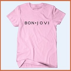 Camiseta Bon Jovi Logo - comprar online