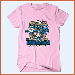 Camiseta Smurf Zombie - comprar online