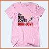 Camiseta Bon Jovi - This girls loves Bon Jovi