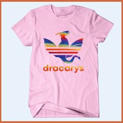 Camiseta Dracarys Adidas Arco-íris