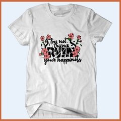 Camiseta Shawn Mendes - Im not trynd ruin your hapiness na internet