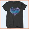 Camiseta Shawn Mendes - Coração na internet