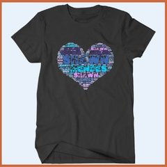 Camiseta Shawn Mendes - Coração na internet