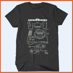 Camiseta Mega Drive - Camisetas Rápido Shop