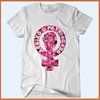 Camiseta Abaixo o patriarcado - rosas - Camisetas Rápido Shop