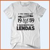 Camiseta A vida começa aos 60 - 1959 o nascimento das lendas na internet