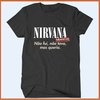 Camiseta Nirvana no Hollywood Rock - Não fui, não tava, mas queria