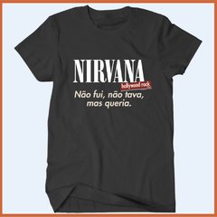 Camiseta Nirvana no Hollywood Rock - Não fui, não tava, mas queria