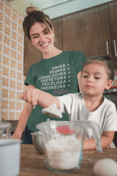 Camiseta Mãe Amiga Rainha Conselheira Protetora Psicóloga Guerreira na internet