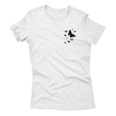 Camiseta Borboletas Peito - Camisetas Rápido Shop