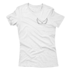 Camiseta Asas Peito - Camisetas Rápido Shop