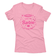 Camiseta Come On, Barbie - Camisetas Rápido Shop