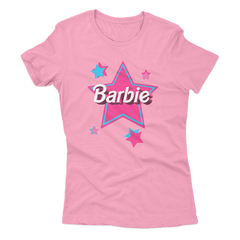 Camiseta Barbie Estrelas - Camisetas Rápido Shop