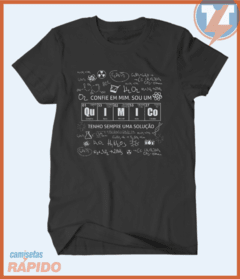 Camiseta Confie em mim eu sou químico - comprar online