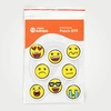 patch termocolante de emoji em DTF 