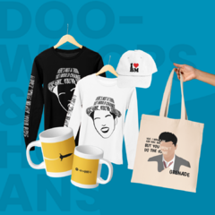 Kit personalizado Doo-Wops & Hooligans - camiseta, caneca, ecobag e boné