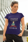 Camiseta Nunca subestime o poder de uma Enfermeira que luta contra a Covid-19 - comprar online