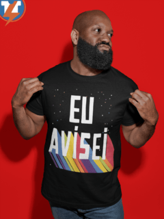 Camiseta Eu avisei #EleNão