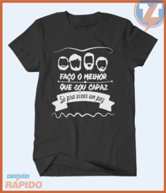 Camiseta Los Hermanos - Faço o melhor que sou capaz só pra viver em paz - comprar online