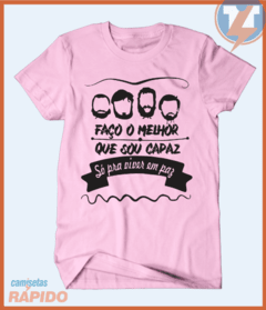 Camiseta Los Hermanos - Faço o melhor que sou capaz só pra viver em paz na internet