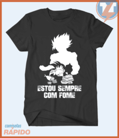 Camiseta Goku - estou sempre com fome - comprar online