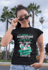 Camiseta Nunca subestime o poder de um Profissional de Saúde que luta contra a Covid-19 na internet